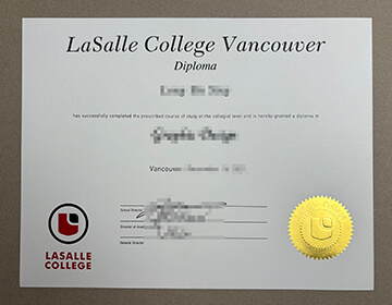 LaSalle College Vancouver degree