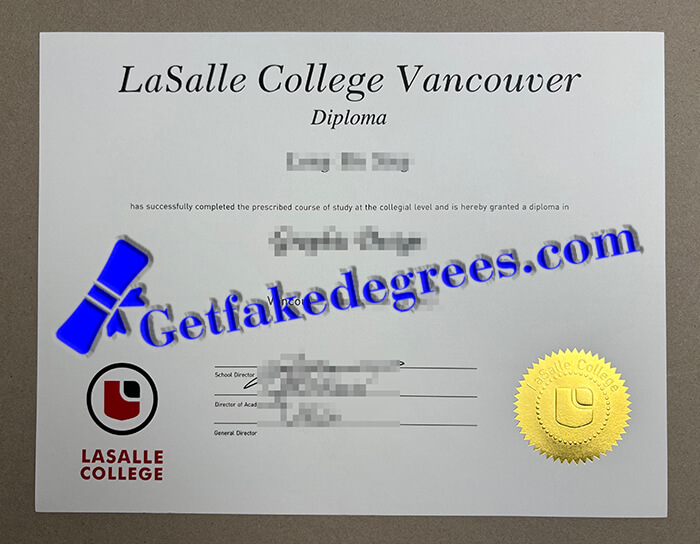 LaSalle College Vancouver diploma