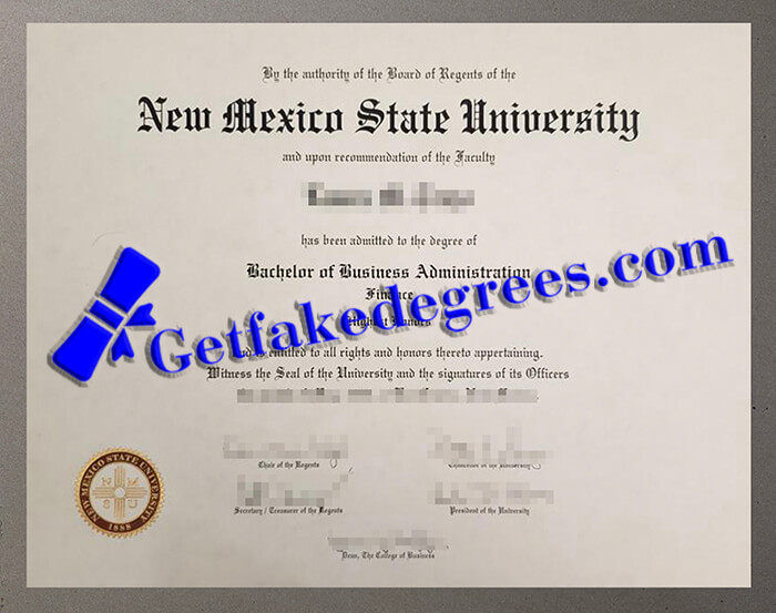 New Mexico State University degree