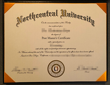 Northcentral University diploma