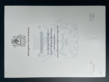 Nottingham Trent University diploma