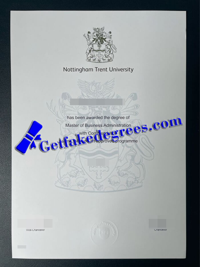 Nottingham Trent University degree