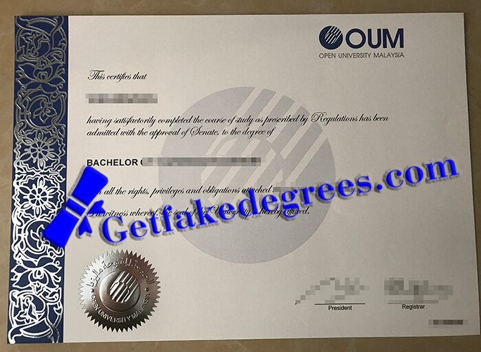 Open University Malaysia degree