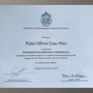 Pontificia Universidad Católica de Chile diploma