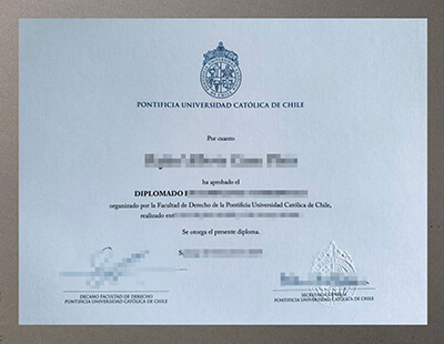 Pontificia Universidad Católica de Chile diploma