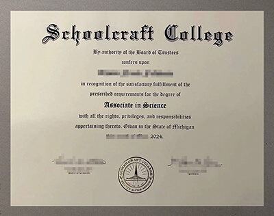 Schoolcraft College diploma