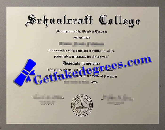 Schoolcraft College degree