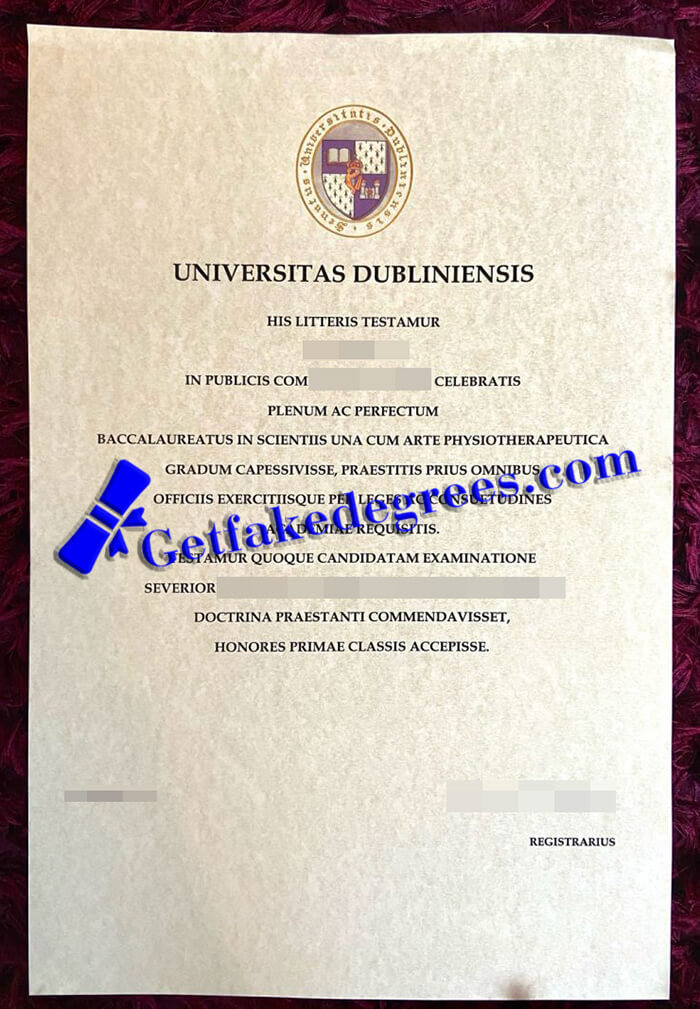 Universitas Dubliniensis degree