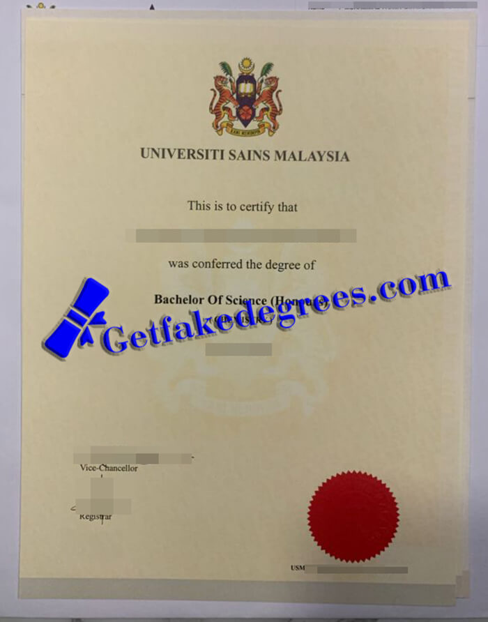 Universiti Sains Malaysia degree