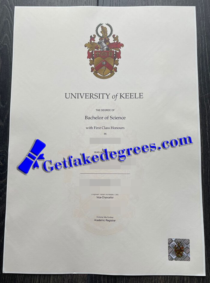 University of Keele degree