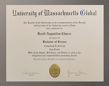 University of Massachusetts Global diploma