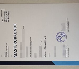 University of Oldenburg certificate