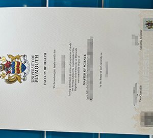 University of Plymouth diploma