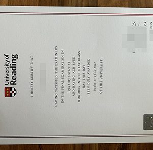 University of Reading diploma