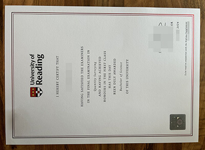 University of Reading diploma