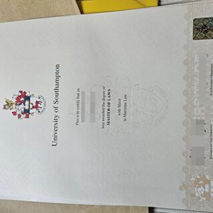 University of Southampton diploma