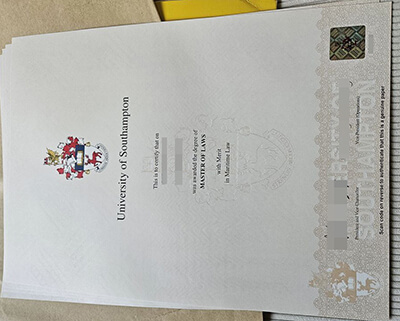 University of Southampton diploma