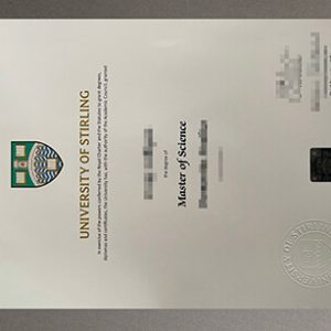 University of Stirling diploma