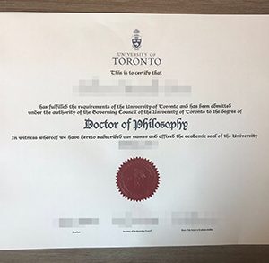 University of Toronto diploma