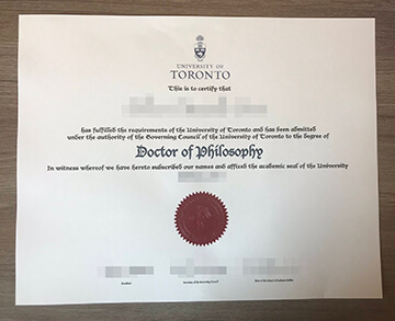 University of Toronto diploma