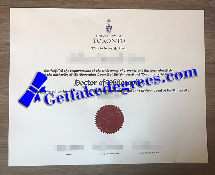 University of Toronto degree