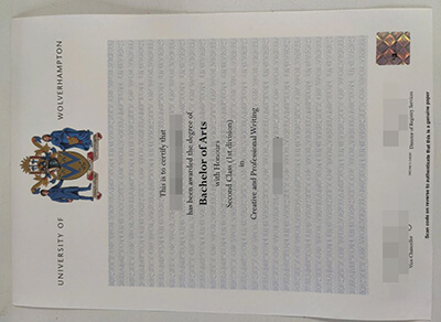 University of Wolverhampton diploma