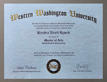 Western Washington University diploma