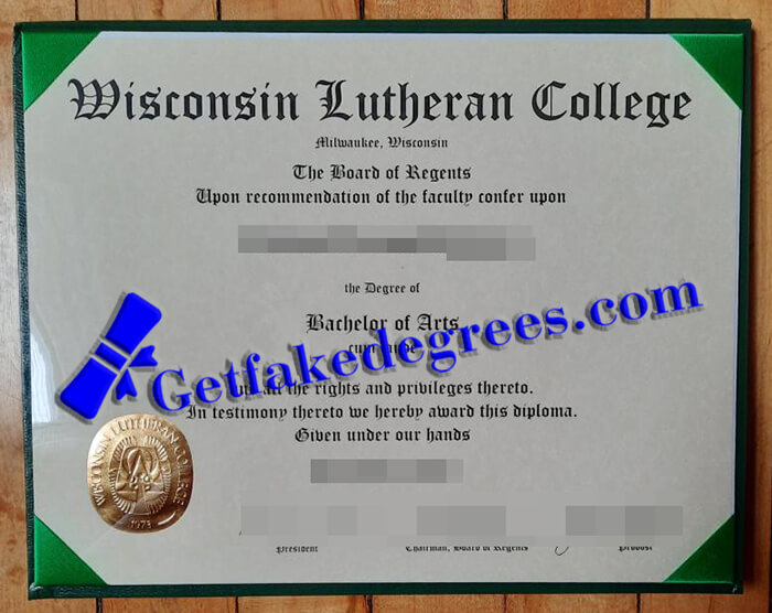 Wisconsin Lutheran College degree