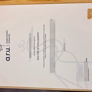 Anglia Ruskin University diploma