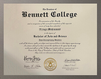 Bennett College diploma