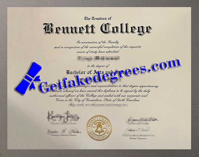 Bennett College degree