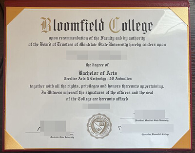 Bloomfield College degree