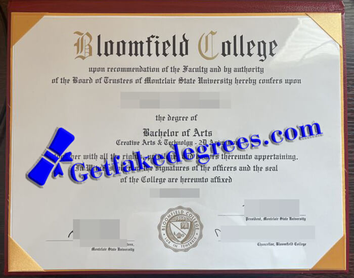 Bloomfield College degree