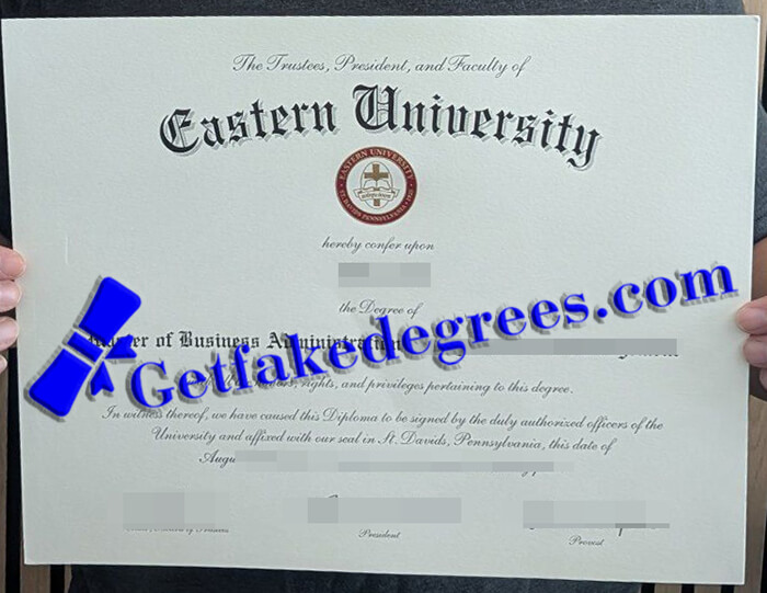 Eastern University degree