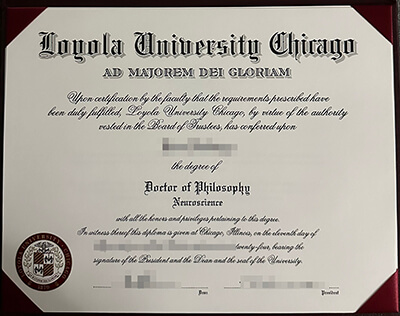 Loyola University Chicago degree