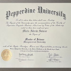 Pepperdine University degree