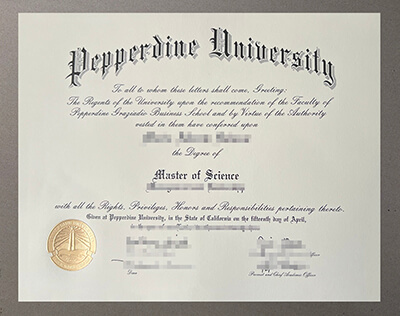 Pepperdine University degree