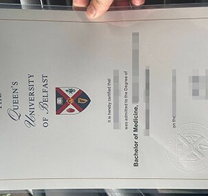 Queen's University of Belfast diploma