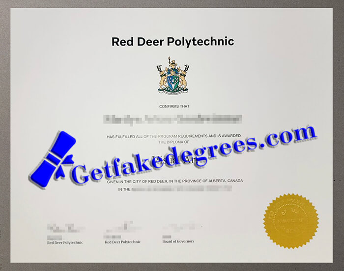 Red Deer Polytechnic diploma