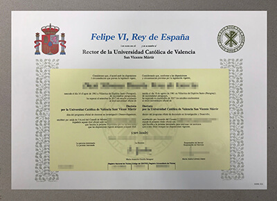 Universidad Católica de Valencia degree