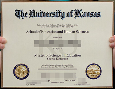 University of Kansas diploma