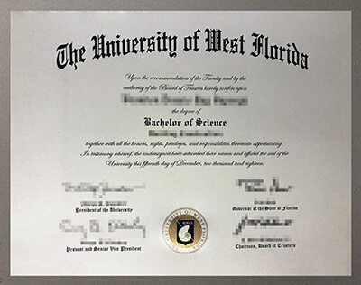 University of West Florida degree