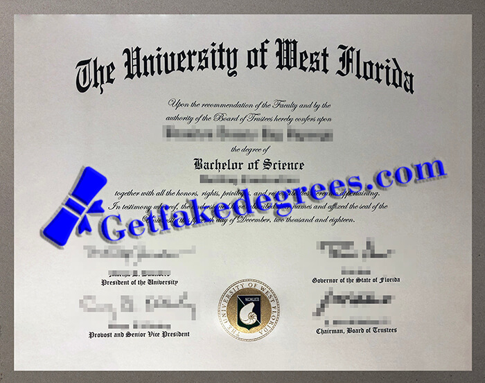 University of West Florida degree