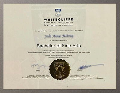 Whitecliffe College of Arts Design degree