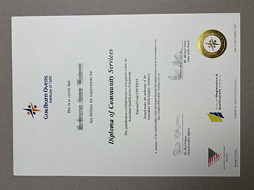 Goulburn Ovens Institute of TAFE certificate