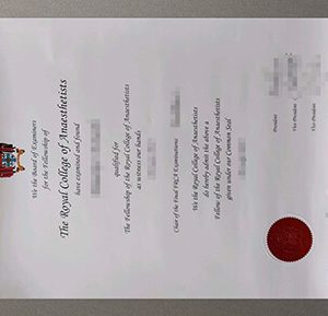 Royal College of Anaesthetists diploma