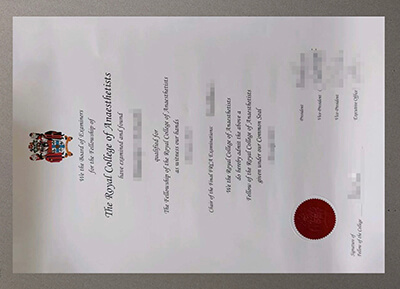 Royal College of Anaesthetists diploma