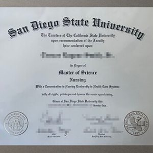 San Diego State University degree