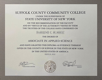 Suffolk County Community College degree