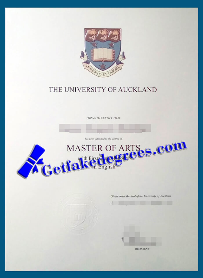 University of Auckland degree